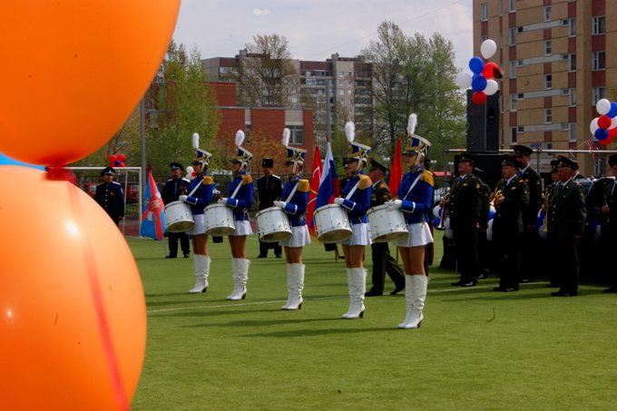 Парад Победы в Коломягах 2014